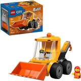 LEGO City Coole Flitzer - Pale gommate, Giochi di costruzione Giocattolo con Minifigure Junior di Operaio, Regalo da Collezione per Bambini 5+, Set da costruzione, 5 anno/i, Plastica, 61 pz, 115 g