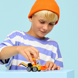 LEGO City Coole Flitzer - Pale gommate, Giochi di costruzione Giocattolo con Minifigure Junior di Operaio, Regalo da Collezione per Bambini 5+, Set da costruzione, 5 anno/i, Plastica, 61 pz, 115 g