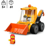 LEGO City Coole Flitzer - Pale gommate, Giochi di costruzione Giocattolo con Minifigure Junior di Operaio, Regalo da Collezione per Bambini 5+, Set da costruzione, 5 anno/i, Plastica, 61 pz, 115 g