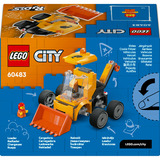 LEGO City Coole Flitzer - Pale gommate, Giochi di costruzione Giocattolo con Minifigure Junior di Operaio, Regalo da Collezione per Bambini 5+, Set da costruzione, 5 anno/i, Plastica, 61 pz, 115 g