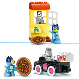 LEGO DUPLO Bluey Sorelle Pizza con Muffin e Bluey, Giochi di costruzione 