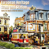 Lumibricks Tram storico e stazione, Giochi di costruzione 