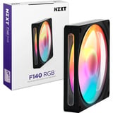 NZXT F140 RGB, Ventola Nero