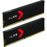 PNY DIMM 32 GB DDR5-6000 (2x 16 GB) Kit Dual, Memoria Nero