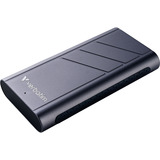 Verbatim TurboMetal SSD USB4 2TB USB tipo-C USB4 Gen 2x2 Argento, Disco a stato solido 2 TB, USB tipo-C, USB4 Gen 2x2, 3700 MB/s, 40 Gbit/s, Argento