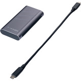 Verbatim TurboMetal SSD USB4 2TB USB tipo-C USB4 Gen 2x2 Argento, Disco a stato solido 2 TB, USB tipo-C, USB4 Gen 2x2, 3700 MB/s, 40 Gbit/s, Argento