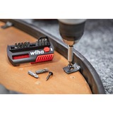 Wiha Set di punte FlipSelector Standard, esagonale, Set di bit Nero/Rosso