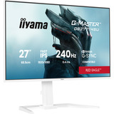 iiyama G-MASTER GB2771HSU-W1, Monitor di gioco bianco (matto), 68,6 cm (27"), 1920 x 1080 Pixel, Full HD, LCD, Bianco