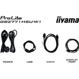 iiyama G-MASTER GB2771HSU-W1, Monitor di gioco bianco (matto), 68,6 cm (27"), 1920 x 1080 Pixel, Full HD, LCD, Bianco