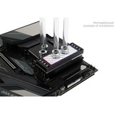 Alphacool Apex RAM X4 Water Cooler Silver, Raffreddamento ad acqua Nero/Argento