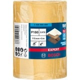 Bosch Expert Rotolo abrasivo C470, Foglio abrasivo Rotolo di carta vetrata, A grana fine, P180, Lavoro di finitura, Sverniciatura, Legno, Smerigliatura a secco