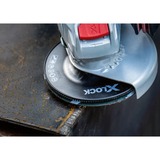Bosch X-LOCK Expert R781 disco abrasivo in fibra ceramica Prisma, Ø 180mm, K60, Mola abrasiva 