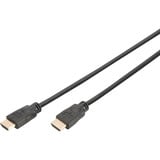 Digitus Cavo di collegamento HDMI Premium High Speed, con Ethernet, UHD 4K Nero