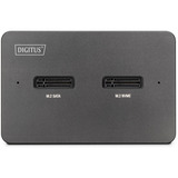 Digitus Docking station doppia M.2 NVM SSD Nero