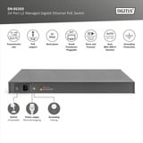 Digitus Switch PoE Gigabit 24 porte DN-95359, Interruttore 