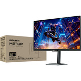 GIGABYTE M27UP Monitor da gioco 27” 4K UHD - Modalità doppia (4K 160Hz o FHD 320Hz), 3840 x 2160, 1ms, 350 cd/m², FreeSync Premium, DisplayHDR400, HDMI 2.1, DisplayPort 1.4, Monitor di gioco Nero, 3840 x 2160, 1ms, 350 cd/m², FreeSync Premium, DisplayHDR400, HDMI 2.1, DisplayPort 1.4, 68,6 cm (27"), 3840 x 2160 Pixel, 4K Ultra HD, LED, 1 ms, Nero