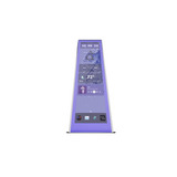 HYTE Y70 Touch Display Upgrade Taro Milk, Visualizzazione viola