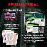 KOSMOS Medical Mysteries - Miami Flatline 60 min Gioco da tavolo Deduzione, Giochi di società Gioco da tavolo, Deduzione, 16 anno/i, 60 min