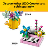 LEGO Creator 3in1 31174 Telefono Retrò con Disco di Selezione Rotante, Si Trasforma in altri 2 Modelli, Regalo per Bambini 8+, Giochi di costruzione Si Trasforma in altri 2 Modelli, Regalo per Bambini 8+, Set da costruzione, 8 anno/i, Plastica, 383 pz, 562 g