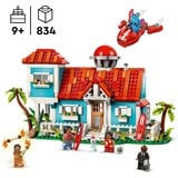 LEGO Disney | 43268 Casa sulla Spiaggia di Lilo e Stitch, Modellino Giocattolo con 6 Stanze e 5 Minifigure, Giochi Bambini 9+, Giochi di costruzione Modellino Giocattolo con 6 Stanze e 5 Minifigure, Giochi Bambini 9+, Set da costruzione, 9 anno/i, Plastica, 834 pz, 1,22 kg