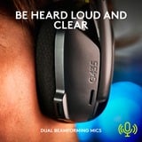 Logitech G435 LIGHTSPEED, Cuffia da gioco Nero