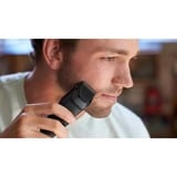 Philips Serie 3000 Regolabarba BT3206/14, Rasoio per barba bianco/Nero, Lavabile, Non richiede manutenzione (non necessita di lubrificazione), Batteria, Nero, Argento