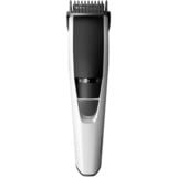 Philips Serie 3000 Regolabarba BT3206/14, Rasoio per barba bianco/Nero, Lavabile, Non richiede manutenzione (non necessita di lubrificazione), Batteria, Nero, Argento