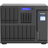 QNAP TVS-h1688X NAS Tower Intel® Xeon® W-1250 32 GB DDR4 0 TB QuTS hero Nero NAS, Tower, Intel® Xeon®, W-1250, 32 GB, DDR4