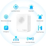 TP-Link Tapo H100 Parti e accessori della piattaforma IoT, Hub Bianco, Hub IoT