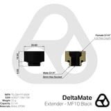 Thermal Grizzly DeltaMate Extender - MF10, Connessione Nero