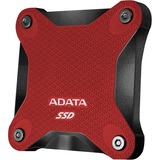 ADATA SD620 512 GB Micro-USB B 3.2 Gen 2 (3.1 Gen 2) Rosso, Disco a stato solido rosso, 512 GB, Micro-USB B, 3.2 Gen 2 (3.1 Gen 2), 520 MB/s, 10 Gbit/s, Rosso