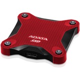 ADATA SD620 512 GB Micro-USB B 3.2 Gen 2 (3.1 Gen 2) Rosso, Disco a stato solido rosso, 512 GB, Micro-USB B, 3.2 Gen 2 (3.1 Gen 2), 520 MB/s, 10 Gbit/s, Rosso