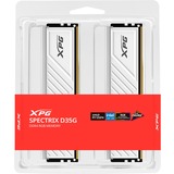 ADATA SPECTRIX D35G memoria 16 GB 2 x 8 GB DDR4 288-pin DIMM bianco, 16 GB, 2 x 8 GB, DDR4, 3200 MHz, 288-pin DIMM