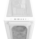 ASUS A23 PLUS TG ARGB WHITE Micro Tower Bianco, Chassis Tower bianco, Micro Tower, PC, Bianco, micro ATX, Mini-ITX, Gaming, Multi