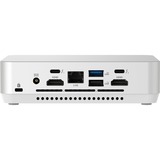 ASUS NUC 14 Pro+ RNUC14RVSU500002I UCFF Bianco 125H, Barebone argento/Bianco, UCFF, Mini PC barebone, DDR5-SDRAM, PCI Express, 802.11a, 802.11b, 802.11g, Wi-Fi 4 (802.11n), Wi-Fi 5 (802.11ac), Wi-Fi 6 (802.11ax), Wi-Fi 6E..., 120 W