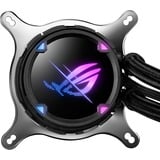 ASUS ROG STRIX LC II 240 Processore Raffreddatore di liquidi tutto in uno 12 cm Nero, Raffreddamento ad acqua Nero, Raffreddatore di liquidi tutto in uno, 12 cm, 137,5 m³/h, Nero