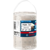 Bosch Expert Abrasivo a rete in rotolo M480, Foglio abrasivo Rotolo di carta vetrata, Grana extra fine, P220, Lavoro di finitura, Sverniciatura, Legno, Beige