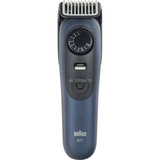 Braun BeardTrimmer 7 BT7520 Batteria 40 2 cm Bagnato e secco Nero, Blu, Rasoio per barba Nero/Blu, Lavabile, Batteria, Nero, Blu