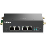 D-Link DWM-314-GP/B modem 2x RJ45, 2x RJ45 PoE, Esterno, IEEE 802.3at, Nero, 48 - 57 V, -30 - 70 °C