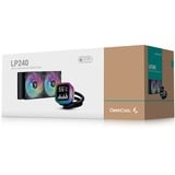 DeepCool LP240 240mm, Raffreddamento ad acqua Nero