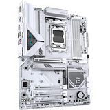 GIGABYTE B850 EAGLE ICE Scheda Madre – CPU AMD Ryzen serie 9000, VRM digitale a 8+2+2 fasi, fino a 8200 MHz DDR5 (O.C), 1 x M.2 PCIe 5.0 + 2 x M.2 PCIe 4.0, LAN 2.5 GbE, USB 3.2 Gen 2 bianco/Argento, VRM digitale a 8+2+2 fasi, fino a 8200 MHz DDR5 (O.C), 1 x M.2 PCIe 5.0 + 2 x M.2 PCIe 4.0, LAN 2.5 GbE, USB 3.2 Gen 2, AMD, Socket AM5, AMD Ryzen 7000 Series, AMD Ryzen 8000 Series, AMD Ryzen 9000 Series, Socket AM5, DDR5-SDRAM, 256 GB