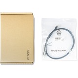 Icy Dock Cavo SlimSAS x8 SFF-8654 > 2x SlimSAS x4 SFF-8654 Nero