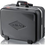 KNIPEX 00 21 41 LE cassetta per attrezzi Nero Acrilonitrile butadiene stirene (ABS), Cassetta portautensili Nero, Acrilonitrile butadiene stirene (ABS), 12 tasche, 510 mm, 410 mm, 270 mm