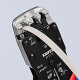 KNIPEX Crimpzange 97 51 12 SB, Pinza crimpatrice blu/Rosso