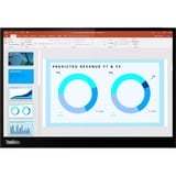 Lenovo ThinkVision M14d Monitor, Monitor LED Nero, 35,6 cm (14"), 2240 x 1400 Pixel, 2.2K, LED, 8 ms, Nero