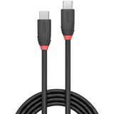 Lindy 36905 cavo USB USB 3.2 Gen 1 (3.1 Gen 1) 0,5 m USB C 10 Gbit/s Nero Nero, 0,5 m, USB C, USB C, USB 3.2 Gen 1 (3.1 Gen 1), 10 Gbit/s, Nero