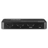 Lindy 38339 conmutador de vídeo HDMI, Switch HDMI Nero, HDMI, ABS, Nero, 120 Hz, 3840 x 2160, 7680 x 4320, 48 Gbit/s