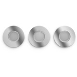 Philips Hue Set da 3 faretti da incasso White & Color Ambiance Xamento, Luce LED argento, Philips Hue White and Color ambiance Faretto a incasso Xamento confezione da 3, Bluetooth/Zigbee, Cromo, LED, Multi, 2000 K, 6500 K