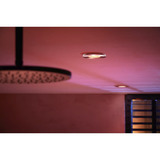 Philips Hue Set da 3 faretti da incasso White & Color Ambiance Xamento, Luce LED argento, Philips Hue White and Color ambiance Faretto a incasso Xamento confezione da 3, Bluetooth/Zigbee, Cromo, LED, Multi, 2000 K, 6500 K