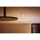 Philips Hue Set da 3 faretti da incasso White & Color Ambiance Xamento, Luce LED argento, Philips Hue White and Color ambiance Faretto a incasso Xamento confezione da 3, Bluetooth/Zigbee, Cromo, LED, Multi, 2000 K, 6500 K